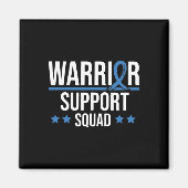 Warrior Support Squad Diabetes Awareness Magneet (Voorkant)