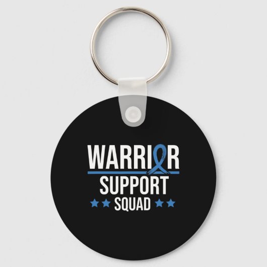 Warrior Support Squad Diabetes Awareness  Sleutelhanger (Voorkant)