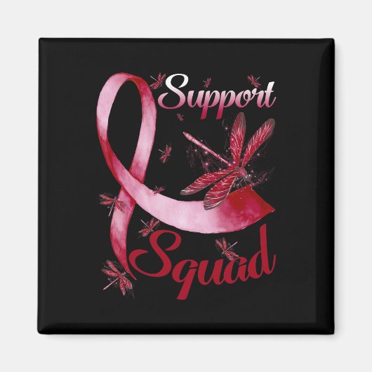 Warrior Support Squad Dragonfly Brain Aneurysm AWA Magneet (Voorkant)