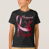 Warrior Support Squad Dragonfly Brain Aneurysm AWA T-shirt (Voorkant)