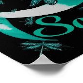 Warrior Support Squad Dragonfly Polycystic Kidney Poster (Hoek)