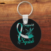 Warrior Support Squad Dragonfly Polycystic Kidney Sleutelhanger (Voorkant)