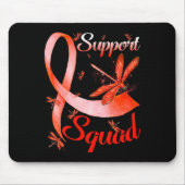 Warrior Support Squad Dragonfly RSD CRPS Awareness Muismat (Voorkant)