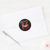 Warrior Support Squad Dragonfly RSD CRPS Bewustzij Ronde Sticker (Envelop)