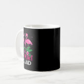 Warrior Support Squad Flamingo Breast Cancer AWare Koffiemok (Voorkant links)