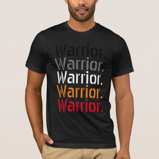 Warrior T-Shirt (Voorkant)