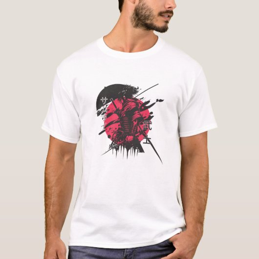 "Warrior T-Shirt for Men – Fearless Graphic Tee (Voorkant)