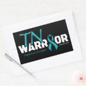 WARRIOR...TN RECHTHOEKIGE STICKER (Envelop)