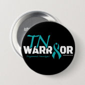 WARRIOR...TN RONDE BUTTON 7,6 CM (Voorkant /achterkant)