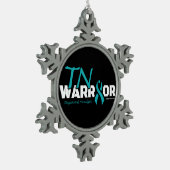 WARRIOR...TN TIN SNEEUWVLOK ORNAMENT (Links)