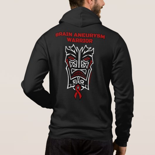 Warrior/Tribaal...hersenschimmels Hoodie (Achterkant)