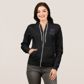 Warrior/Tribale.. Epilepsie Hoodie (Voorkant volledig)