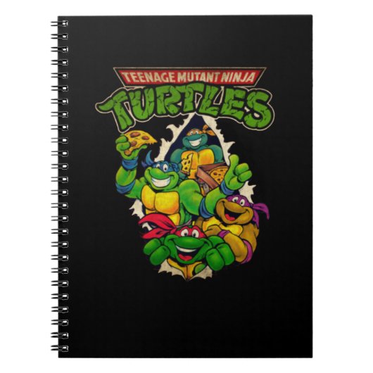 Warrior Turtle Notitieboek (Voorkant)