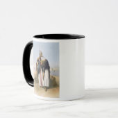 Warrior uit Amhara, Ethiopië, illustratie van " Mok (Voorkant links)