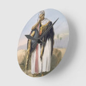 Warrior uit Amhara, Ethiopië, illustratie van " Ronde Klok (Hoek)