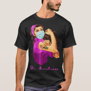 Warrior Unbreakable - Fighter Fibromyalgia Awarene T-shirt