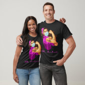 Warrior Unbreakable - Fighter Fibromyalgia Awarene T-shirt (Unisex)