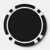 Warrior Vader Leeuw Amerikaanse Vlag Gitaar Poker Chips (Achterkant)