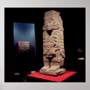 Warrior van de Toltec-cultuur Poster