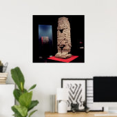 Warrior van de Toltec-cultuur Poster (Thuiskantoor)