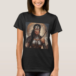 Warrior vrouw t-shirt