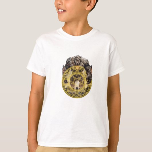 Warrior vs Beast T-shirt (Voorkant)