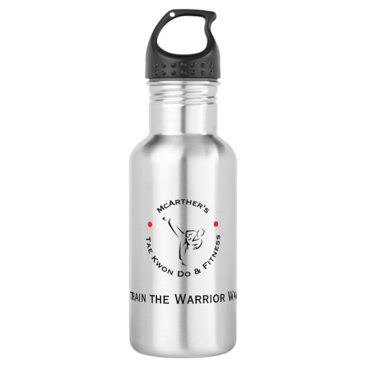 Warrior Water Fles (Voorkant)