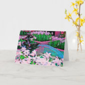 Warrior Water Nymph Card Kaart (Gele Bloem)