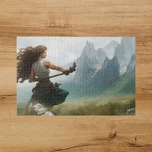 Warrior Woman Legpuzzel