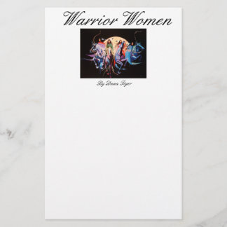 Warrior Women briefpapier