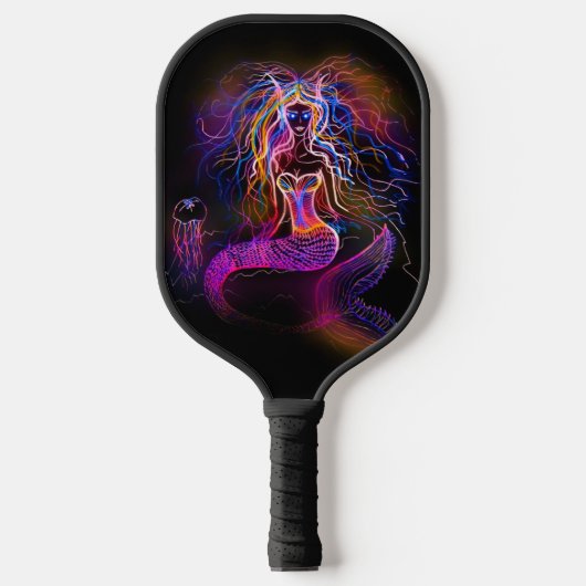 Warrior Zeemeermin Pickleball Paddle (Voorkant)