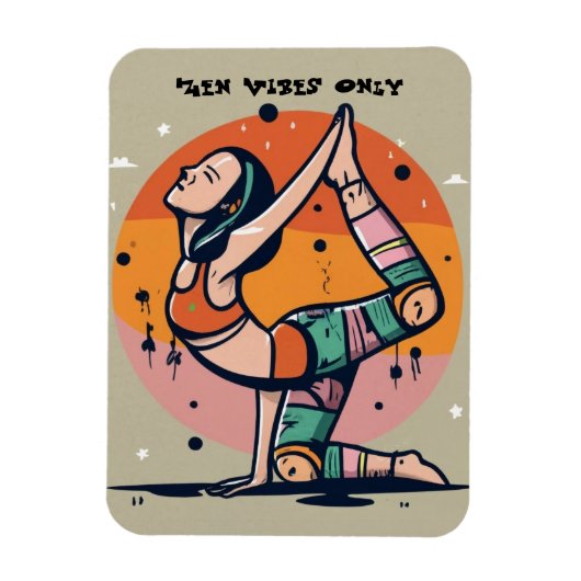 Warrior Zen Custom Magneet (Verticaal)