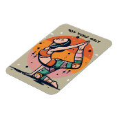 Warrior Zen Custom Magneet (Linkerzijde)