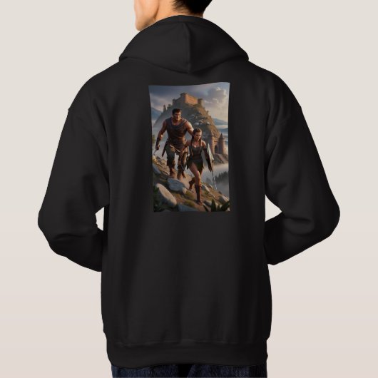 Warrior's Ascent Hooded Sweatshirt (Achterkant)