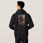 Warrior's Ascent Hooded Sweatshirt (Achterkant volledig)