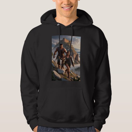 Warrior's Ascent Hooded Sweatshirt (Voorkant)