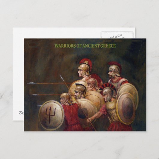 Warriors Briefkaart (Voorkant / Achterkant)