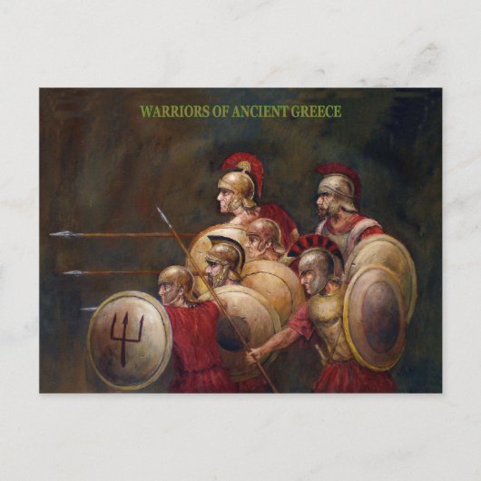 Warriors Briefkaart (Voorkant)