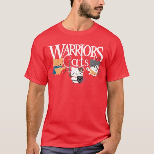 Warriors Cats  T-shirt (Voorkant)