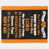 Warrior's gebed...RSD Fleece Deken (Voorkant (Horizontaal))