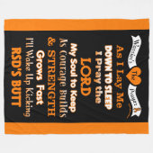 Warrior's gebed...RSD Fleece Deken (Voorkant (Horizontaal))