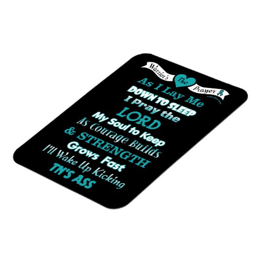 Warrior's gebed...TN Magneet (Linkerzijde)