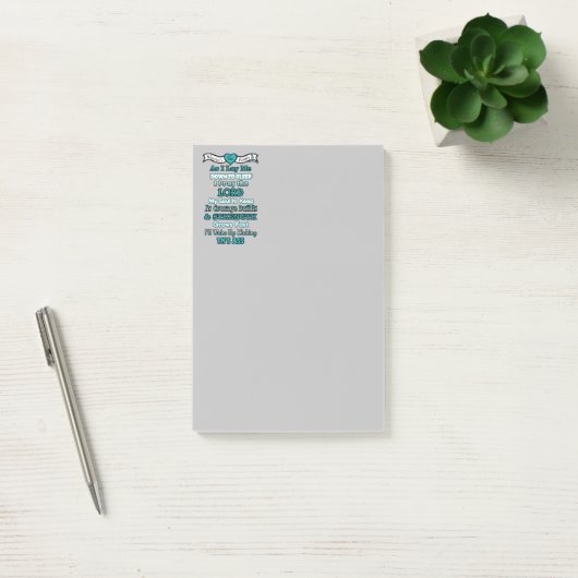 Warrior's gebed...TN Post-it® Notes (Kantoor)