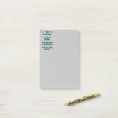 Warrior's gebed...TN Post-it® Notes (Op bureau)