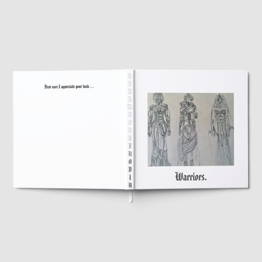 Warriors-notitieboek Gastenboek (Volledig)