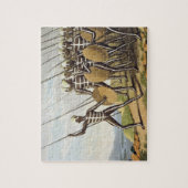 Warriors of New South Wales, gegraveerd door Matth Legpuzzel (Verticaal)