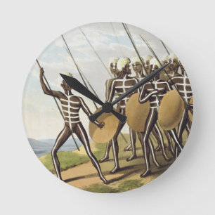 Warriors of New South Wales, gegraveerd door Matth Ronde Klok
