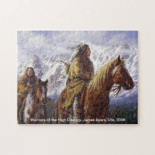 Warriors of the High Country, James Ayers puzzle Legpuzzel