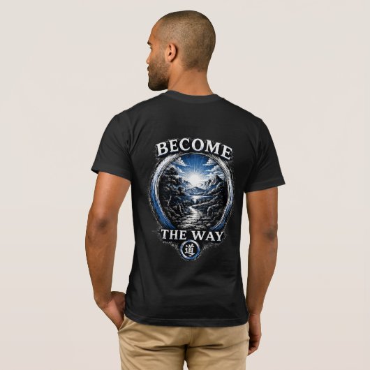Warrior's Path Become the Way T-shirt (Achterkant volledig)