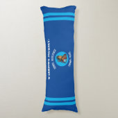 Warrior's Path Body Pillow: een credo van moed Lichaamskussen (Voorkant Verticaal)